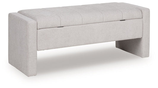 Akselman - Storage Bench - Gray
