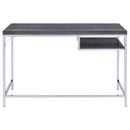 Coaster Furniture Kravitz 801271 47-inch 1-shelf Writing Desk - Weathered Grey IMAGE 5