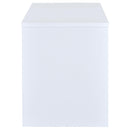 Coaster Furniture Irving 800110 47-inch 2-Drawer Office Computer Desk - White IMAGE 8