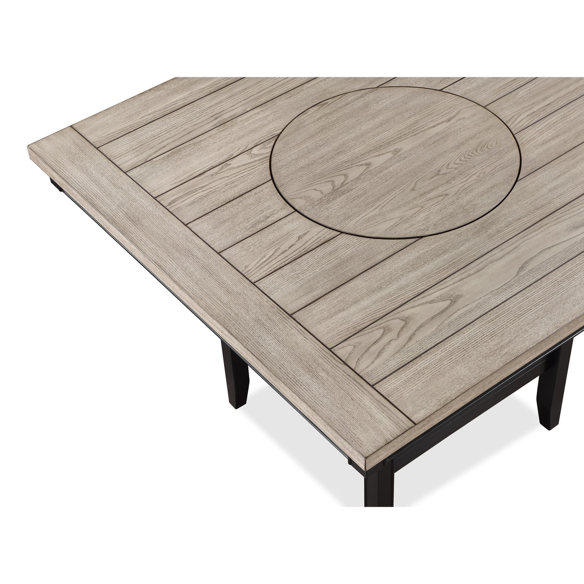 Crown Mark Fulton 2727LG-T-4848 Counter Height Table - Light Grey IMAGE 3