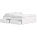 Signature Design by Ashley Onita EB9630B18 King Platform Bed with 2 Side Storage IMAGE 2