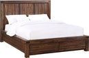 Meadow - Solid Wood Footboard Storage Bed