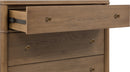 Whitmore - 5 Drawer Chest - Claystone