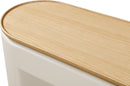Oskar - Lift Top Console Table - Barley / Off-White