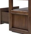 Sol - 74" Media Console - Brown Spice