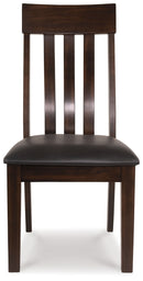 Haddigan - Dining UPH Side Chair (Set of 2) - Dark Brown