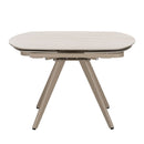 Bexley - Dining Table With Ceramic Top - Cream