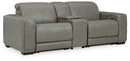 Correze - 3 Piece Power Reclining Sectional
