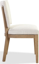 Sumner - Channel Back Upholstered Dining Chair (Set of 2) - Natural