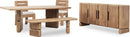 Nia - Four Door Acacia Wood Sideboard - Lioness