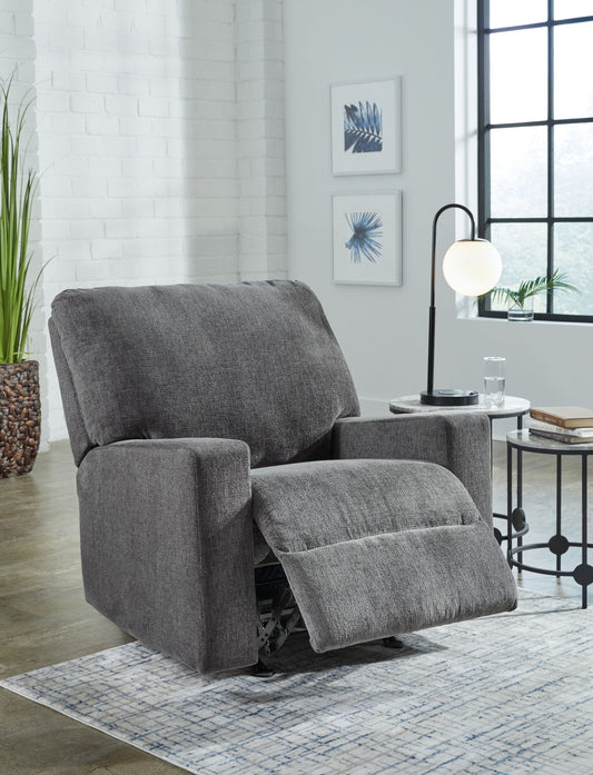 Rannis - Rocker Recliner - Pewter