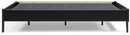 Finch - Queen Platform Bed - Black