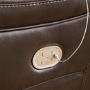 Dunleith - Power Sectional 6 Pc - Chocolate
