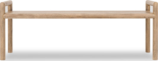 Dorsey - Wood Bench - Granola
