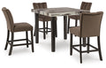 Jeshina - Counter Height Dining Table Set