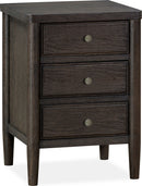 Rockport - Three Drawer Small Nightstand - Yin