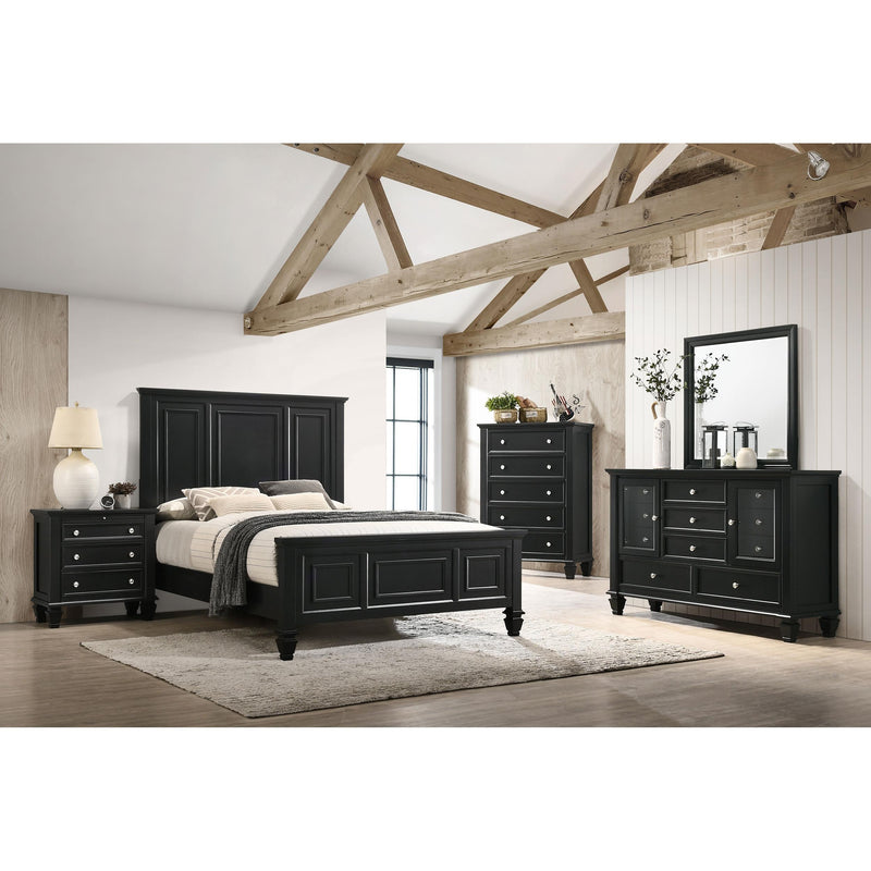 Coaster Furniture Sandy Beach 201325 5-Drawer Bedroom Chest - Black IMAGE 10