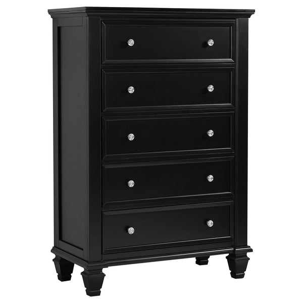 Coaster Furniture Sandy Beach 5-Drawer Chest 201325 IMAGE 1