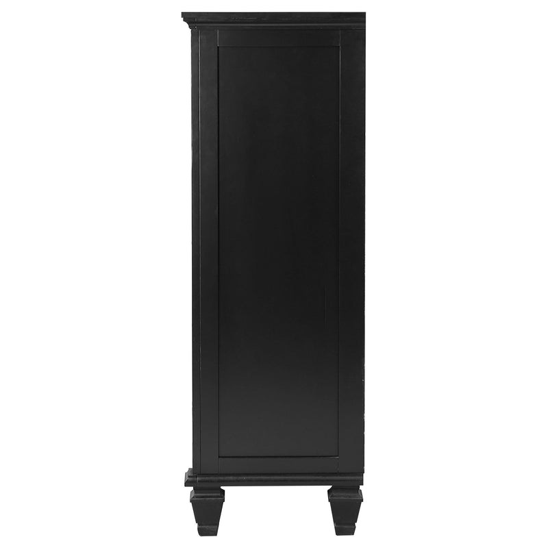 Coaster Furniture Sandy Beach 201325 5-Drawer Bedroom Chest - Black IMAGE 4
