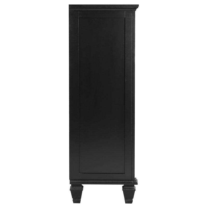 Coaster Furniture Sandy Beach 201325 5-Drawer Bedroom Chest - Black IMAGE 8