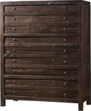 Townsend - Five Drawer Solid Wood Chest - Java (2024)
