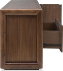 Sol - 88W Media Console - Brown Spice