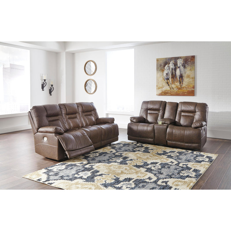 Signature Design by Ashley Wurstrow U54603U1 2 pc Power Reclining Living Room Set IMAGE 7