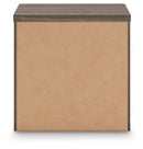 Kendanport - 3 Pc. - Dresser And 2 Nightstands - Brown / White