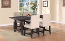 Yosemite - Solid Wood Rectangular Extension Table - Cafe