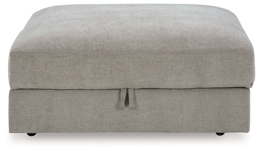 Aslan Court - 2 Pc. - 5-Piece Sectional, Ottoman - Pebble