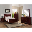  Crown Mark Louis Philip B3850 7 pc Twin Sleigh Bedroom Set IMAGE 1