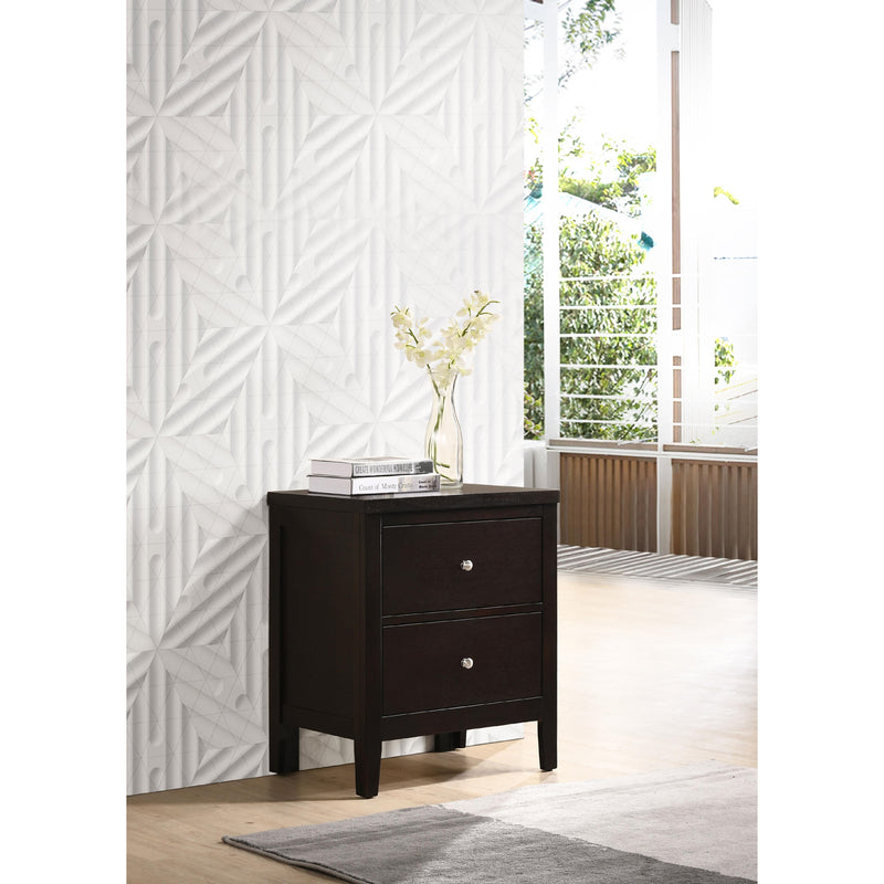 Coaster Furniture Carlton 202092 2-Drawer Nightstand - Cappuccino IMAGE 10