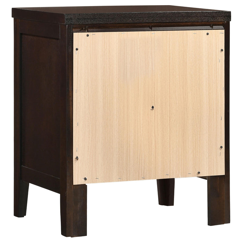 Coaster Furniture Carlton 202092 2-Drawer Nightstand - Cappuccino IMAGE 5