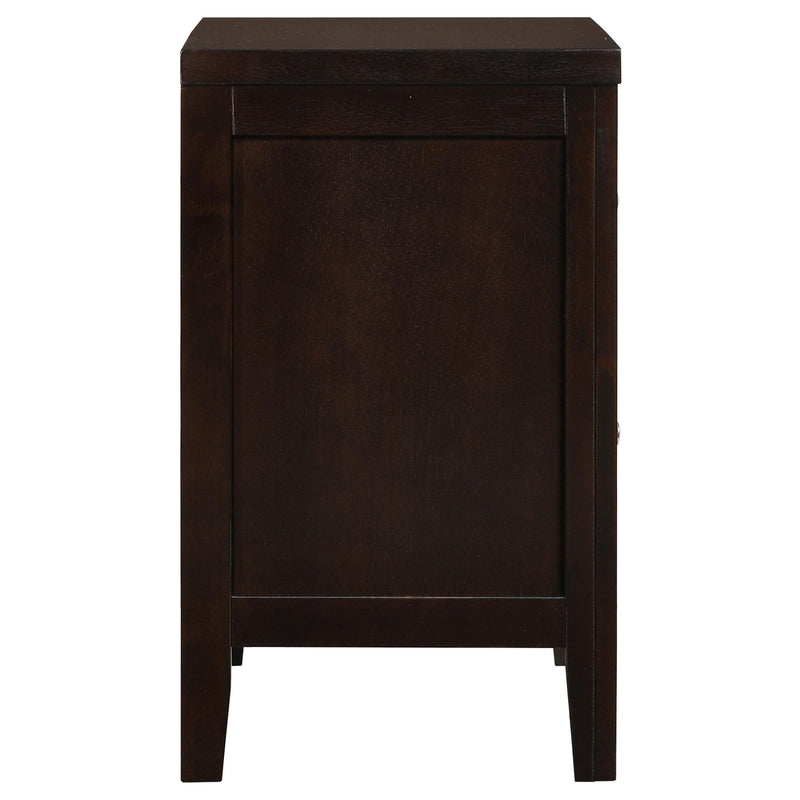 Coaster Furniture Carlton 202092 2-Drawer Nightstand - Cappuccino IMAGE 8