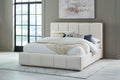 Gardenia - Wood Frame Upholstered Platform Bed