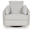 Alainmont Next-Gen Nuvella - Swivel Power Recliner - Stone