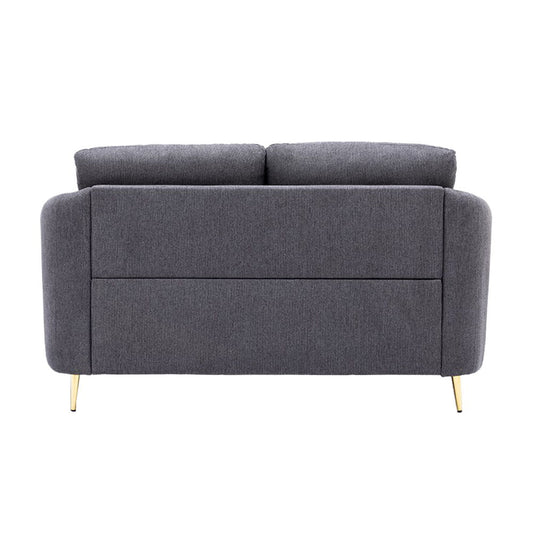 Yuina - Loveseat - Gray Linen