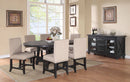Yosemite - Solid Wood Round Extension Table - Cafe
