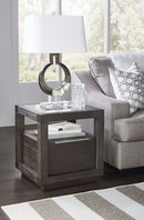 Oxford - One Drawer End Table - Basalt Gray