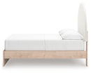 Arloster - 4 Pc. - Full Panel Storage Bed, Dresser, Mirror And Nightstand - Tan