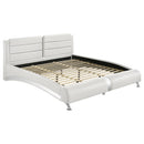 Coaster Furniture Felicity California King Upholstered Platform Bed 300345KW IMAGE 1