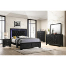  Crown Mark Micah B4350 6 pc Queen Panel Bedroom Set IMAGE 1