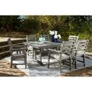  Signature Design by Ashley Visola P802P3 7 pc Outdoor Dining Set IMAGE 1