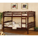  Furniture of America Kids Beds Bunk Bed CM-BK606CH-BED IMAGE 2