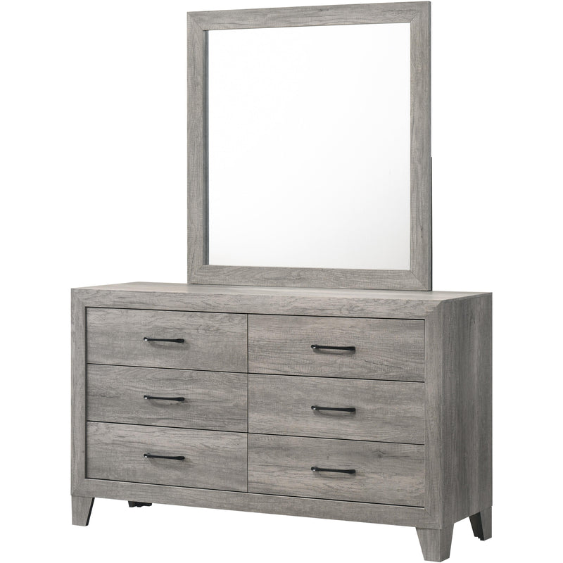  Crown Mark Hopkins B9320 7 pc Queen Platform Bedroom Set IMAGE 3