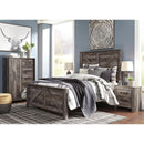 Signature Design by Ashley Wynnlow B440B26 6 pc King Crossbuck Panel Bedroom Set IMAGE 2