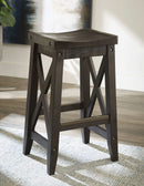 Yosemite - Solid Wood Bar Stool - Cafe