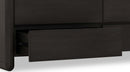 Xolani - Six Drawer Acacia Wood Dresser - Jaguar