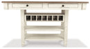 Bolanburg - Rectangular Dining Room Counter Table - Beige