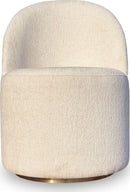Zinnia - Fully Upholstered Swivel Chair - Dune Chenille